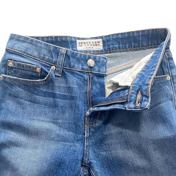 Derek Lam 10 Crosby Mid Rise Authentic Devi Skinny Blue Jeans size 27, NWT - Picture 13 of 15